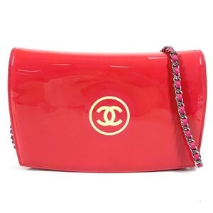 CHANEL Pink Leather Wallet